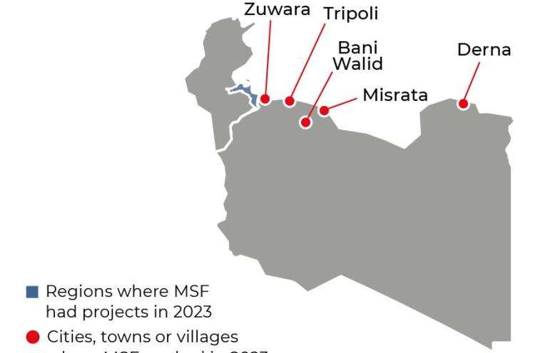 Libya IAR Map 2023