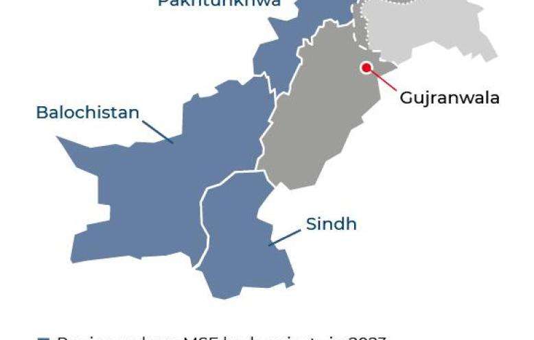 Pakistan IAR map 2023