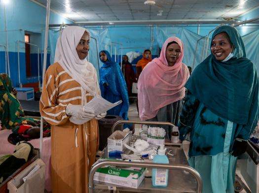 El Geneina Teaching Hospital in West Darfur