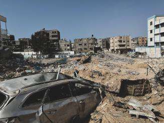 From Rafah to Khan Younis, lives in ruins