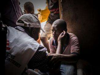 HIV testing in Katwe