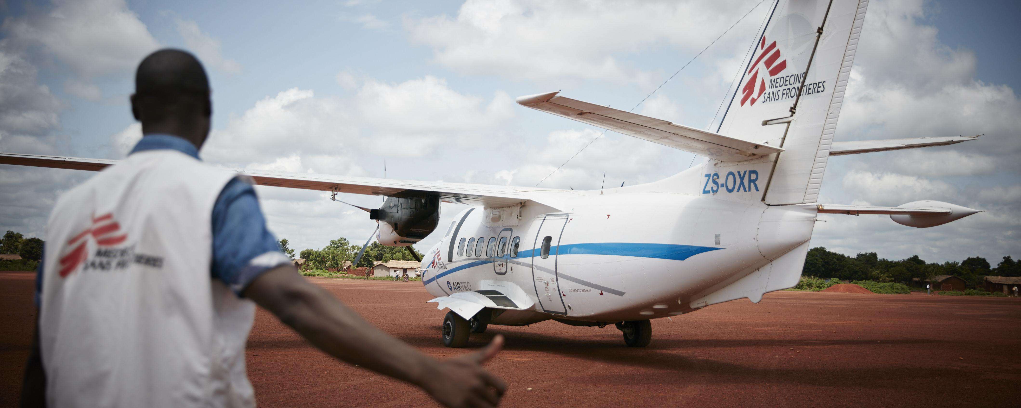 MSF works in the pediatric hospital in Bria, CAR. 