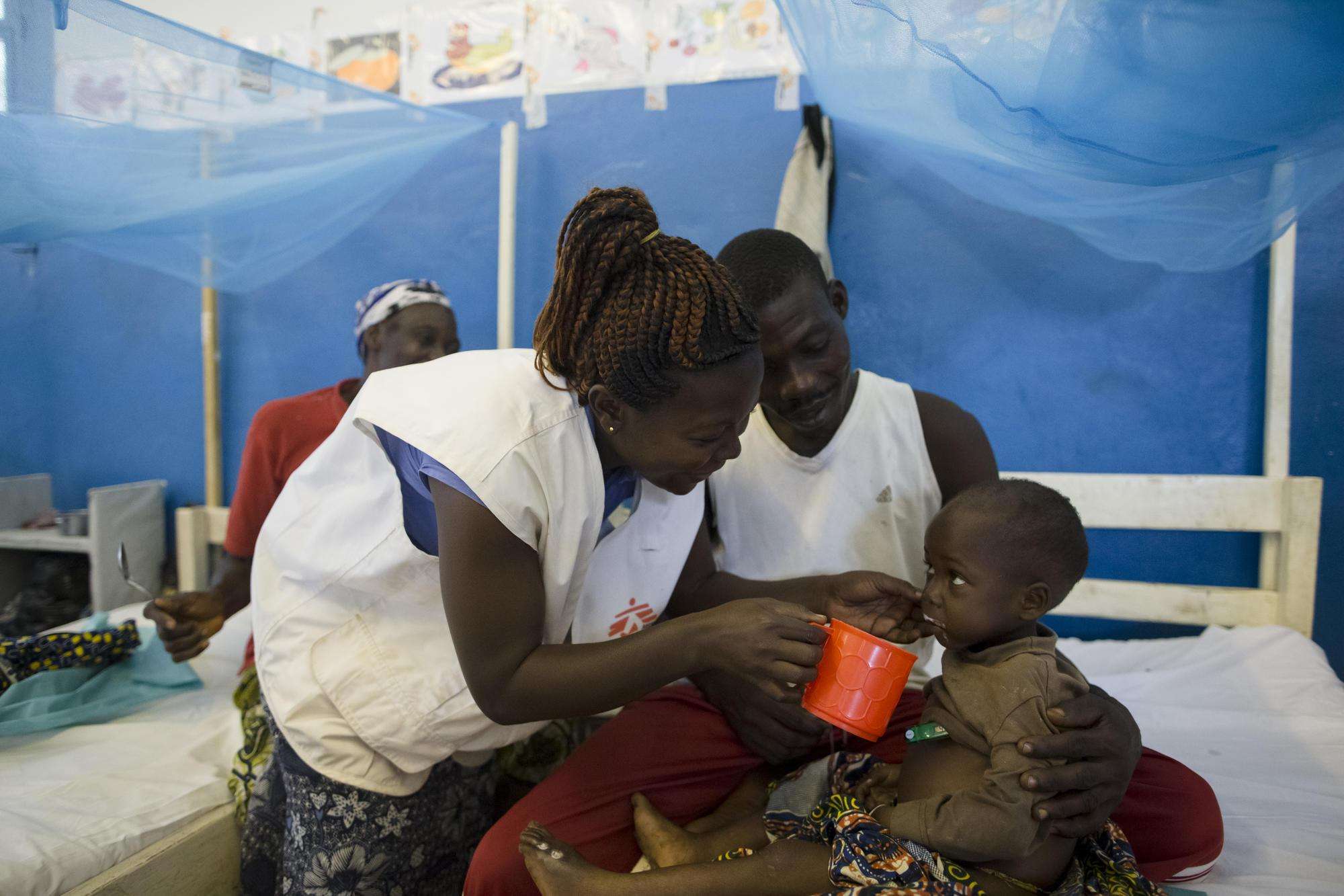 Patiente Ngangu, MSF nurse