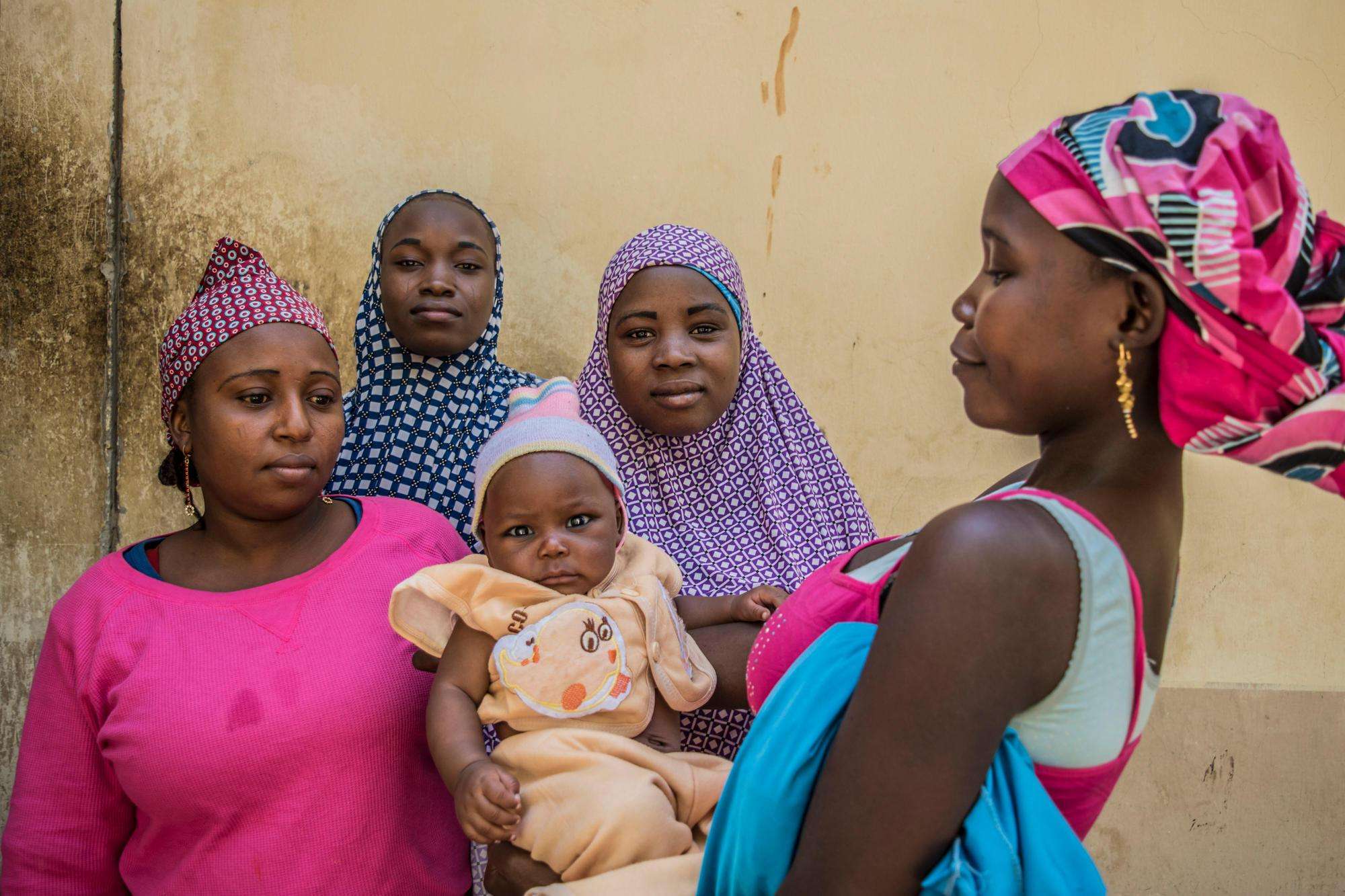 Patients in Fistula unit.