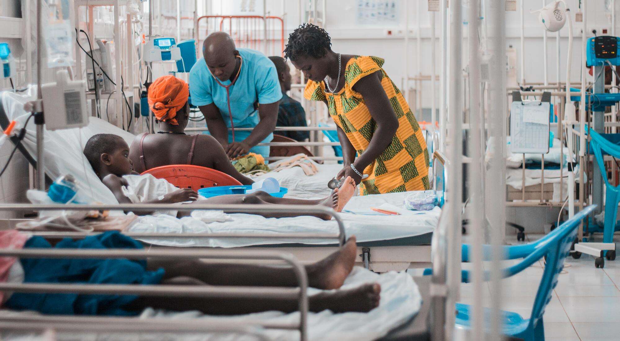 Guinea-Bissau. MSF emergency paediatric project in the national hospital in Bissau