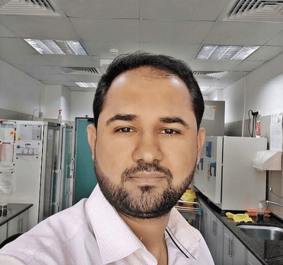 Mohammed Al Ahel, MSF lab technician killed in Gaza.