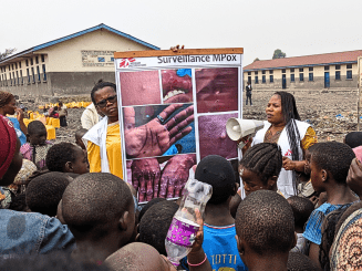 Health promoters raise awareness about Mpox in DRC. 